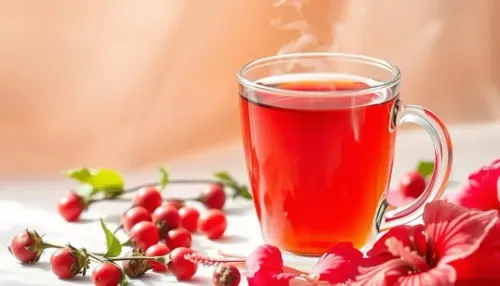 Rosehip and Hibiscus Tea